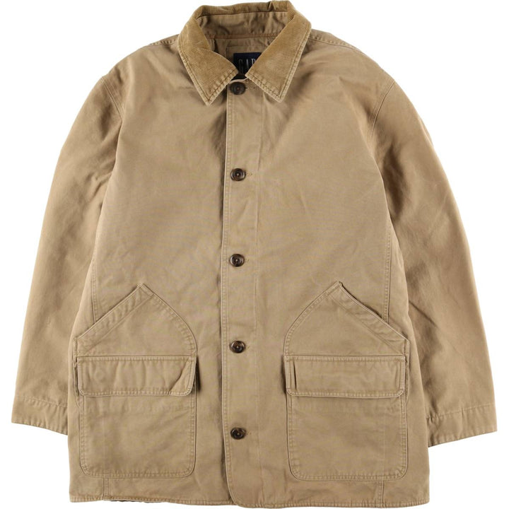 90'S GAP Old Gap Duck Hunting Jacket Men's XL cotton Beige type Vintage Second Hand