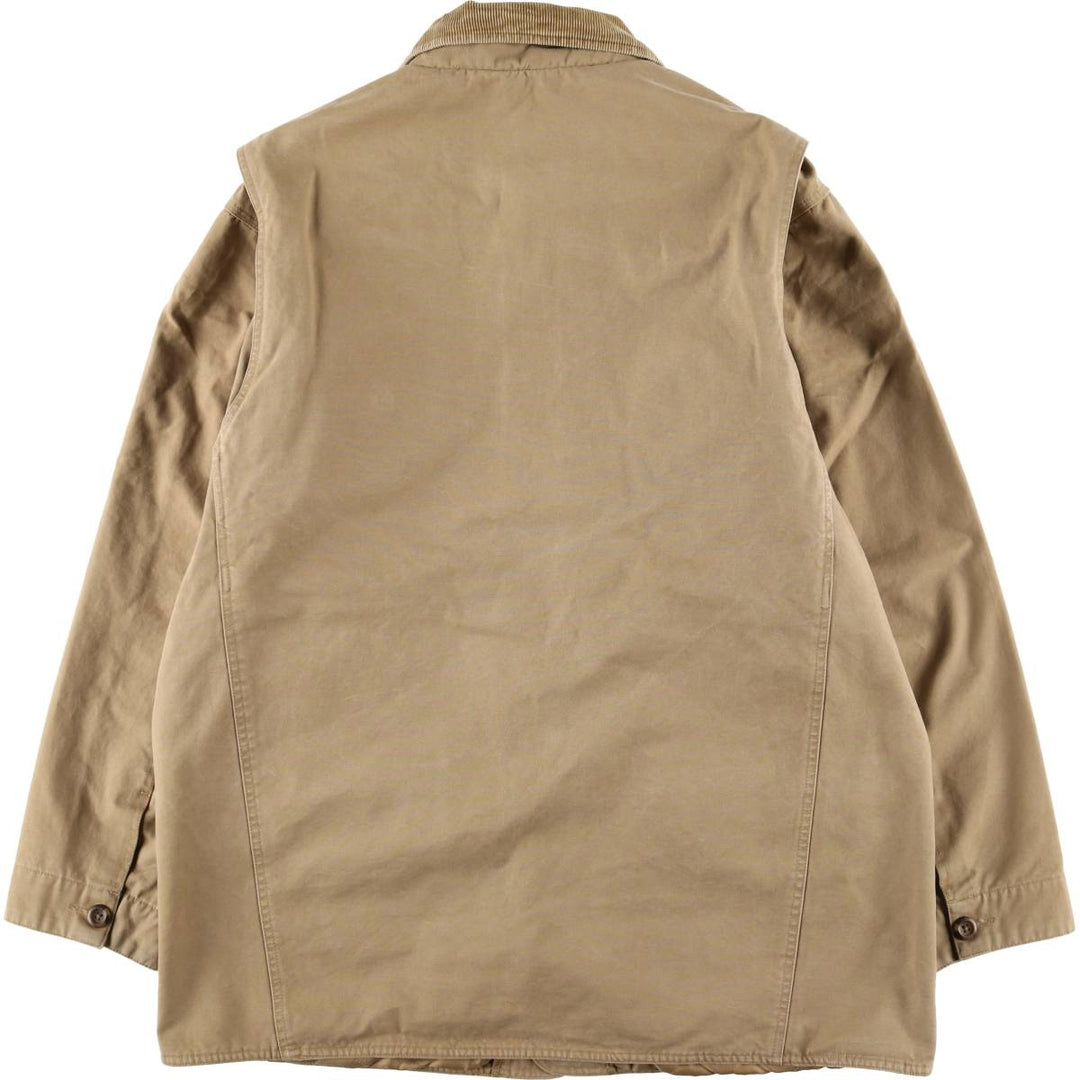 90'S GAP Old Gap Duck Hunting Jacket Men's XL cotton Beige type Vintage Second Hand