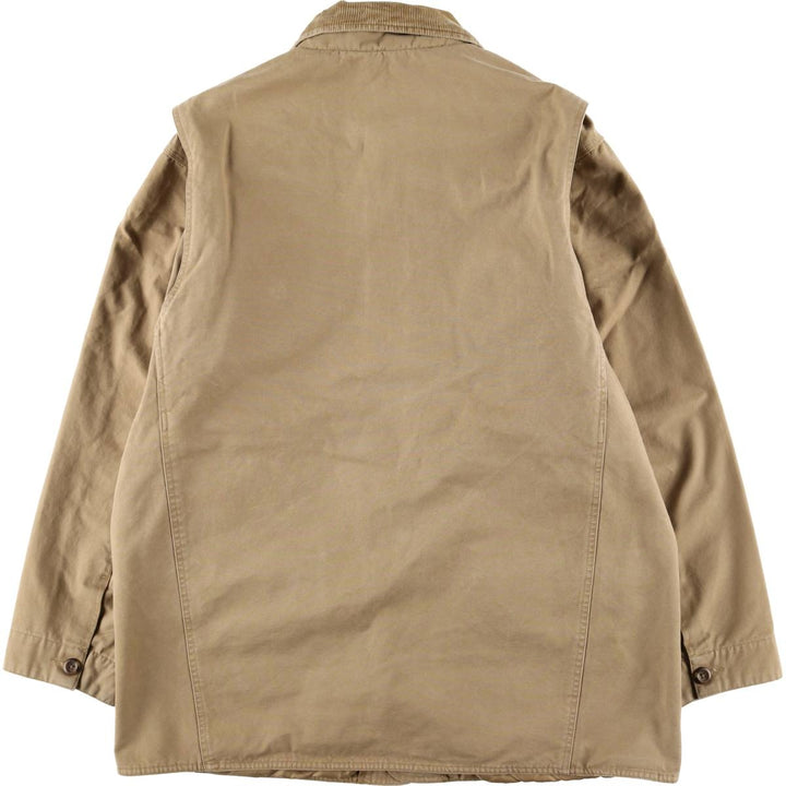 90'S GAP Old Gap Duck Hunting Jacket Men's XL cotton Beige type Vintage Second Hand