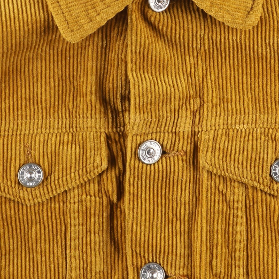BDG Corduroy Jacket, Women's Size S cotton ocher yellow type Vintage Second Hand