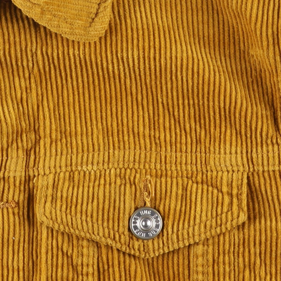 BDG Corduroy Jacket, Women's Size S cotton ocher yellow type Vintage Second Hand