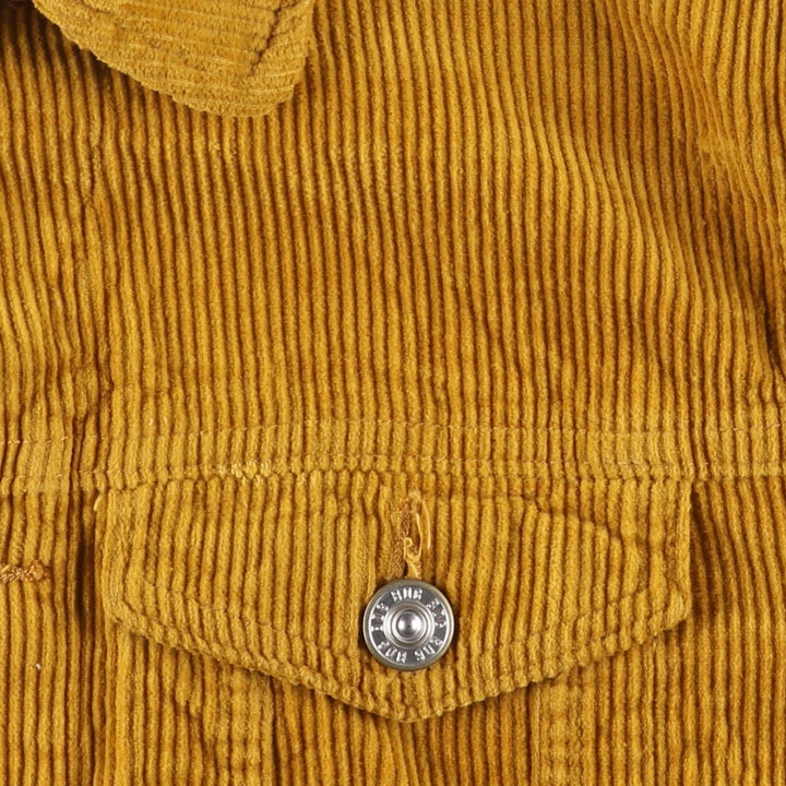 BDG Corduroy Jacket, Women's Size S cotton ocher yellow type Vintage Second Hand