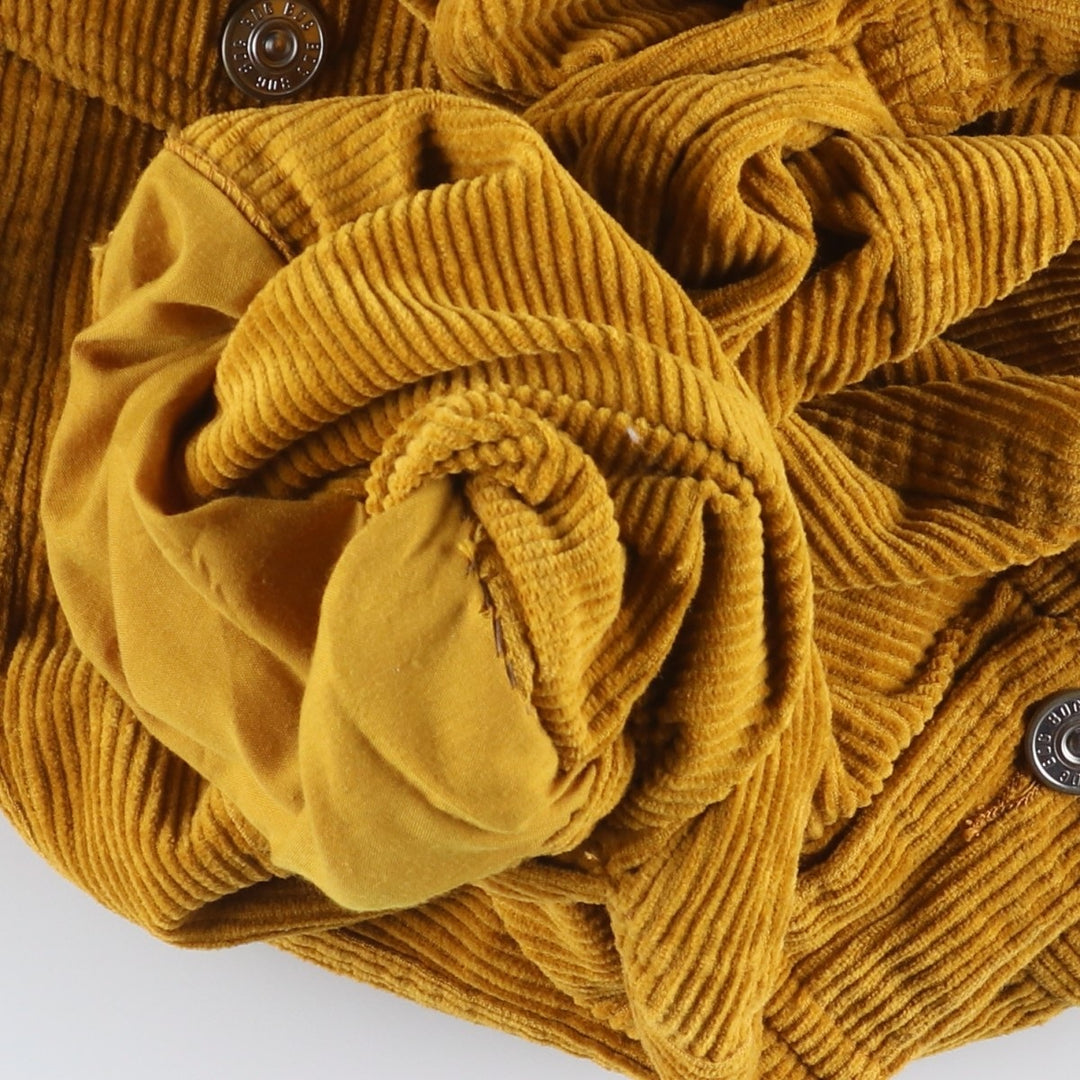 BDG Corduroy Jacket, Women's Size S cotton ocher yellow type Vintage Second Hand