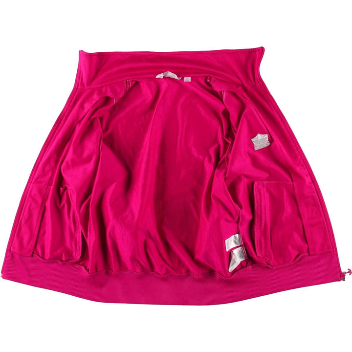 adidas Originals Back Logo Jersey Track Jacket, Women's Size Medium polyester pink type Vintage Second Hand