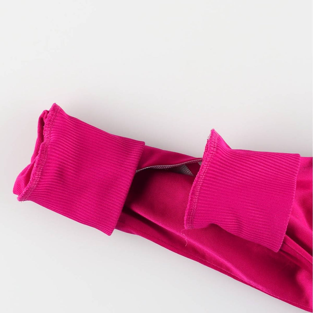 adidas Originals Back Logo Jersey Track Jacket, Women's Size Medium polyester pink type Vintage Second Hand