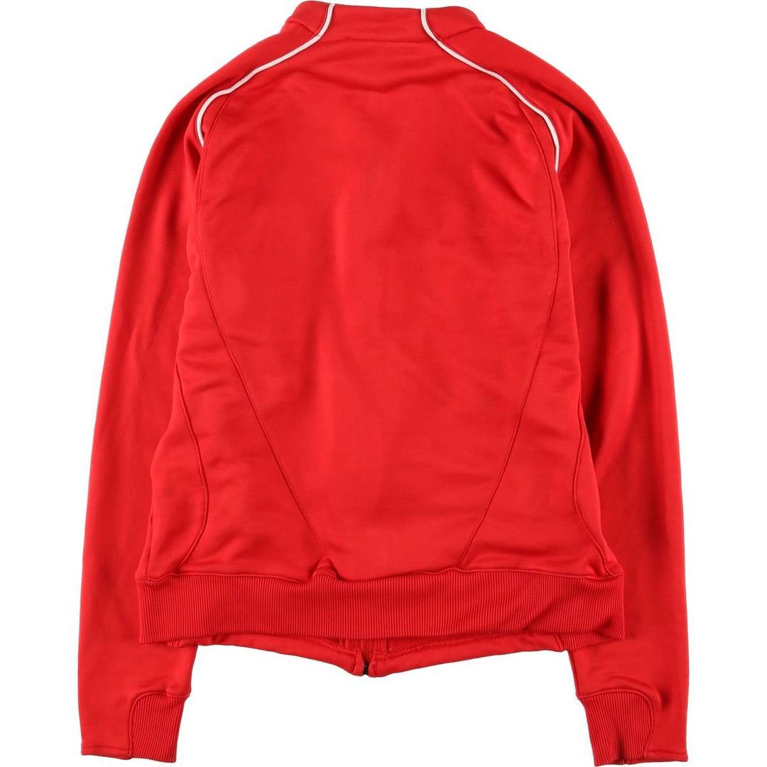 Nike Team College Track Jacket, Women's Size Medium polyester red type Vintage Second Hand