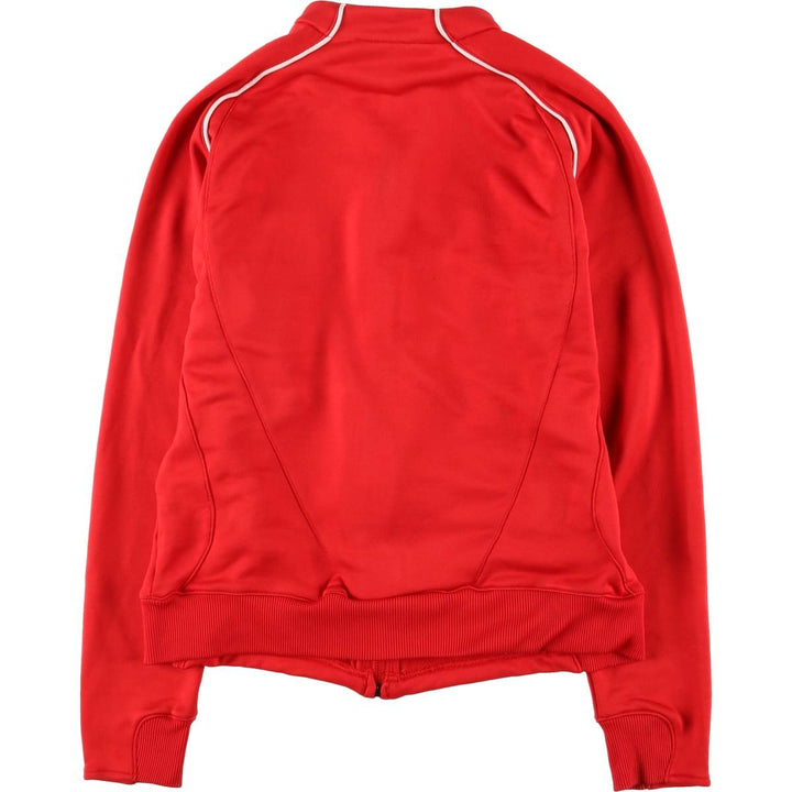 Nike Team College Track Jacket, Women's Size Medium polyester red type Vintage Second Hand