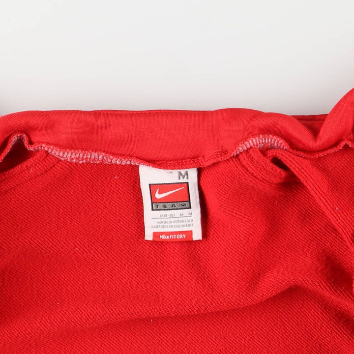 Nike Team College Track Jacket, Women's Size Medium polyester red type Vintage Second Hand