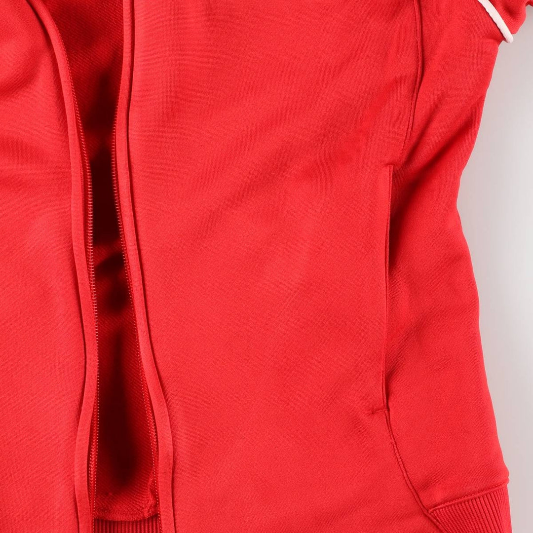 Nike Team College Track Jacket, Women's Size Medium polyester red type Vintage Second Hand