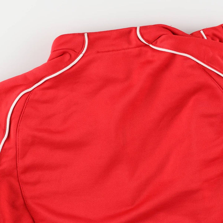 Nike Team College Track Jacket, Women's Size Medium polyester red type Vintage Second Hand