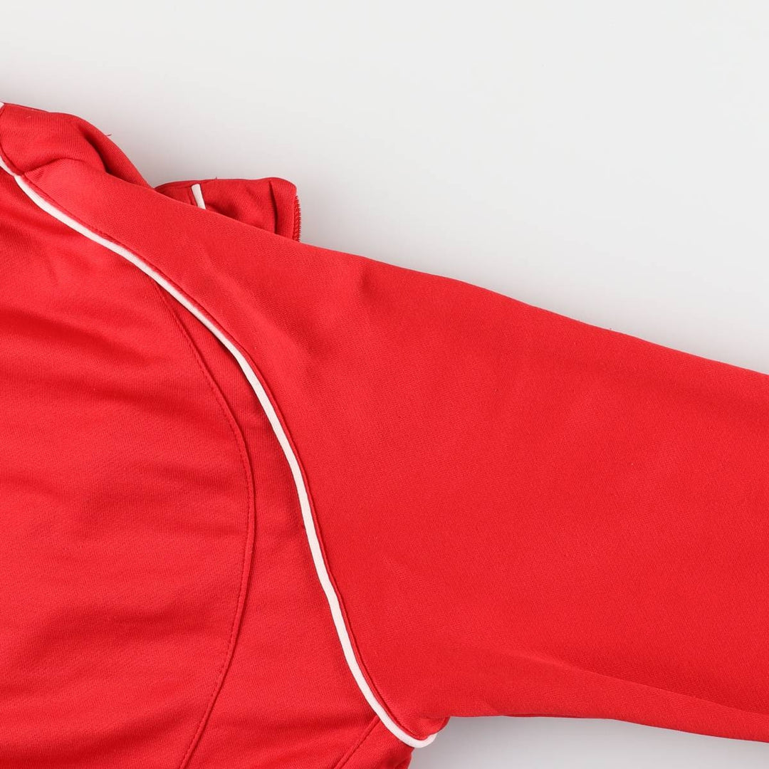 Nike Team College Track Jacket, Women's Size Medium polyester red type Vintage Second Hand