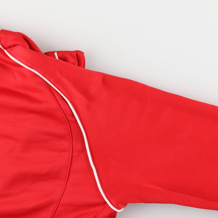 Nike Team College Track Jacket, Women's Size Medium polyester red type Vintage Second Hand