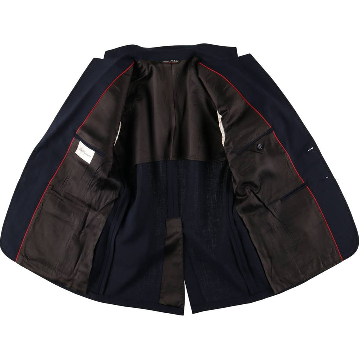 Ballymoor Navy Blazer, Tailored Jacket, Made in USA, Men's Size Medium unclear navy blue type Vintage Second Hand