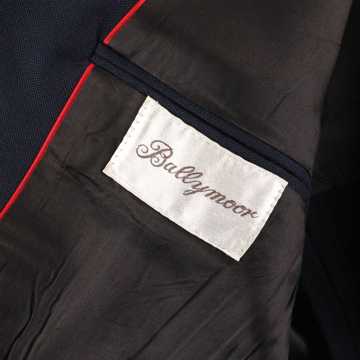 Ballymoor Navy Blazer, Tailored Jacket, Made in USA, Men's Size Medium unclear navy blue type Vintage Second Hand