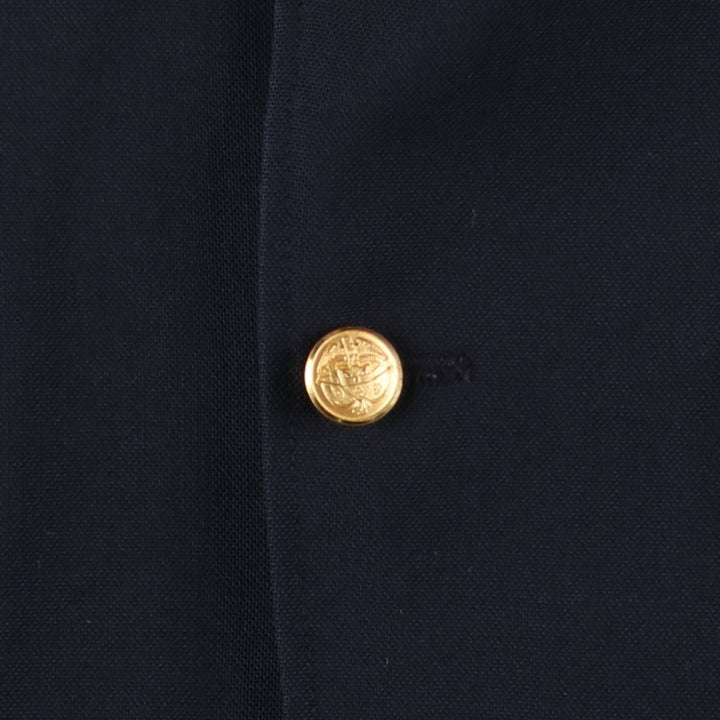 Ballymoor Navy Blazer, Tailored Jacket, Made in USA, Men's Size Medium unclear navy blue type Vintage Second Hand