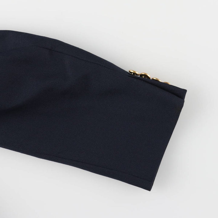 Ballymoor Navy Blazer, Tailored Jacket, Made in USA, Men's Size Medium unclear navy blue type Vintage Second Hand
