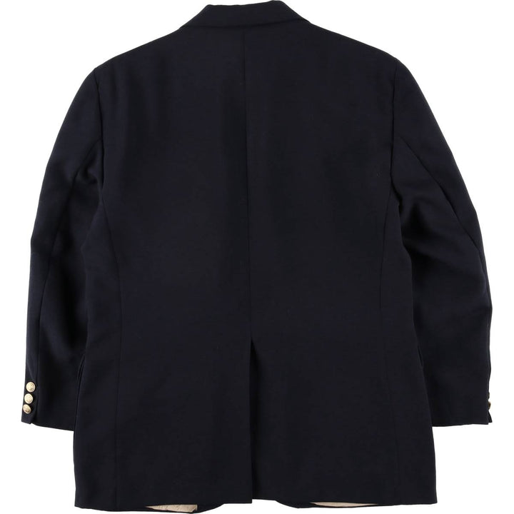 C and R Clothiers Navy Blazer, Tailored Jacket, Made in USA, Men's Size Medium unclear navy blue type Vintage Second Hand