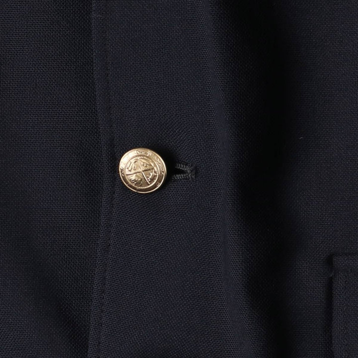 C and R Clothiers Navy Blazer, Tailored Jacket, Made in USA, Men's Size Medium unclear navy blue type Vintage Second Hand