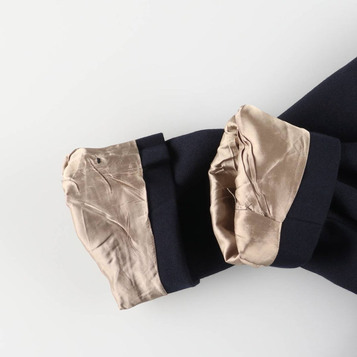 C and R Clothiers Navy Blazer, Tailored Jacket, Made in USA, Men's Size Medium unclear navy blue type Vintage Second Hand