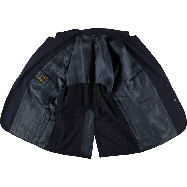 Kingsridge Navy Blazer, Tailored Jacket, Made in USA, Men's Size L unclear navy blue type Vintage Second Hand