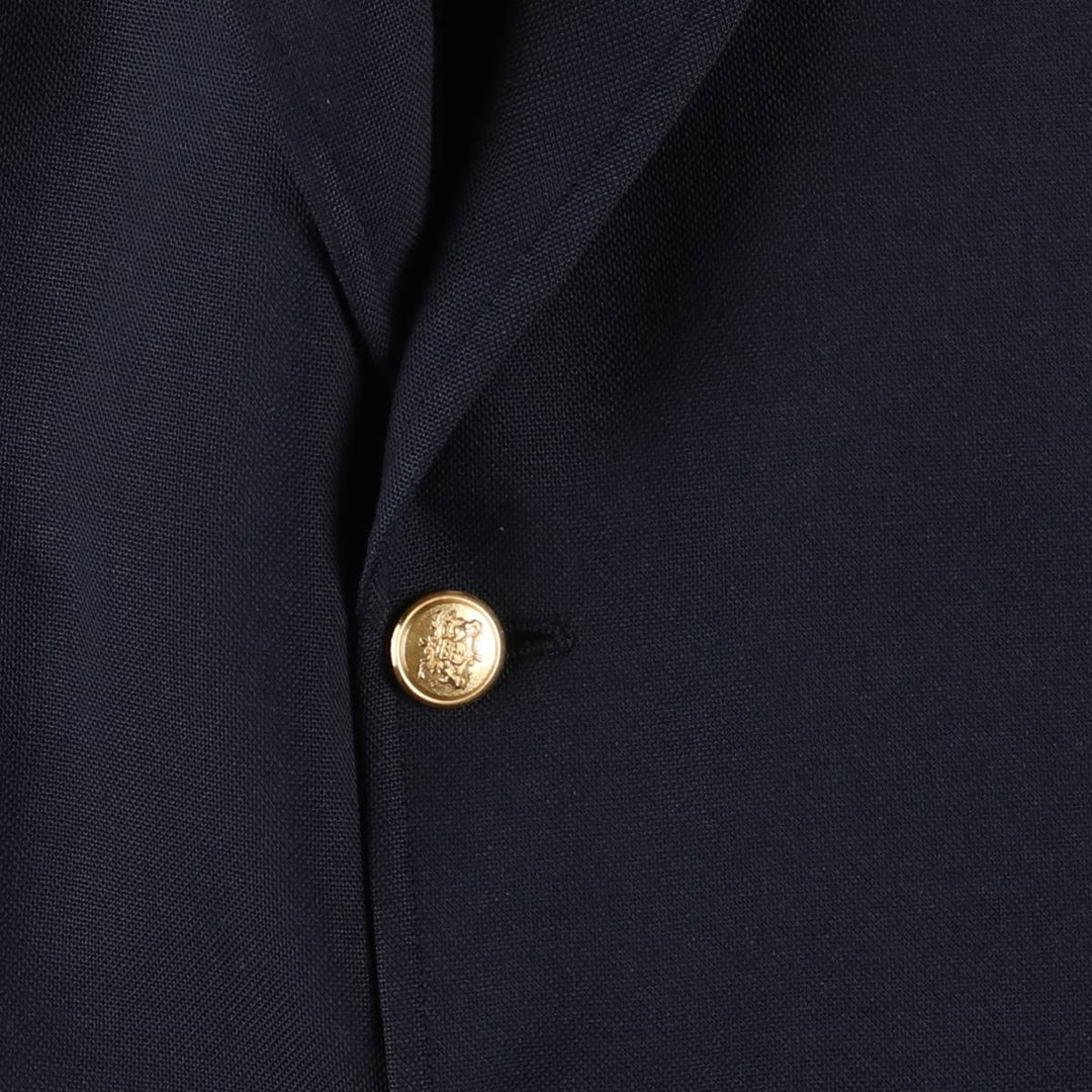 Kingsridge Navy Blazer, Tailored Jacket, Made in USA, Men's Size L unclear navy blue type Vintage Second Hand
