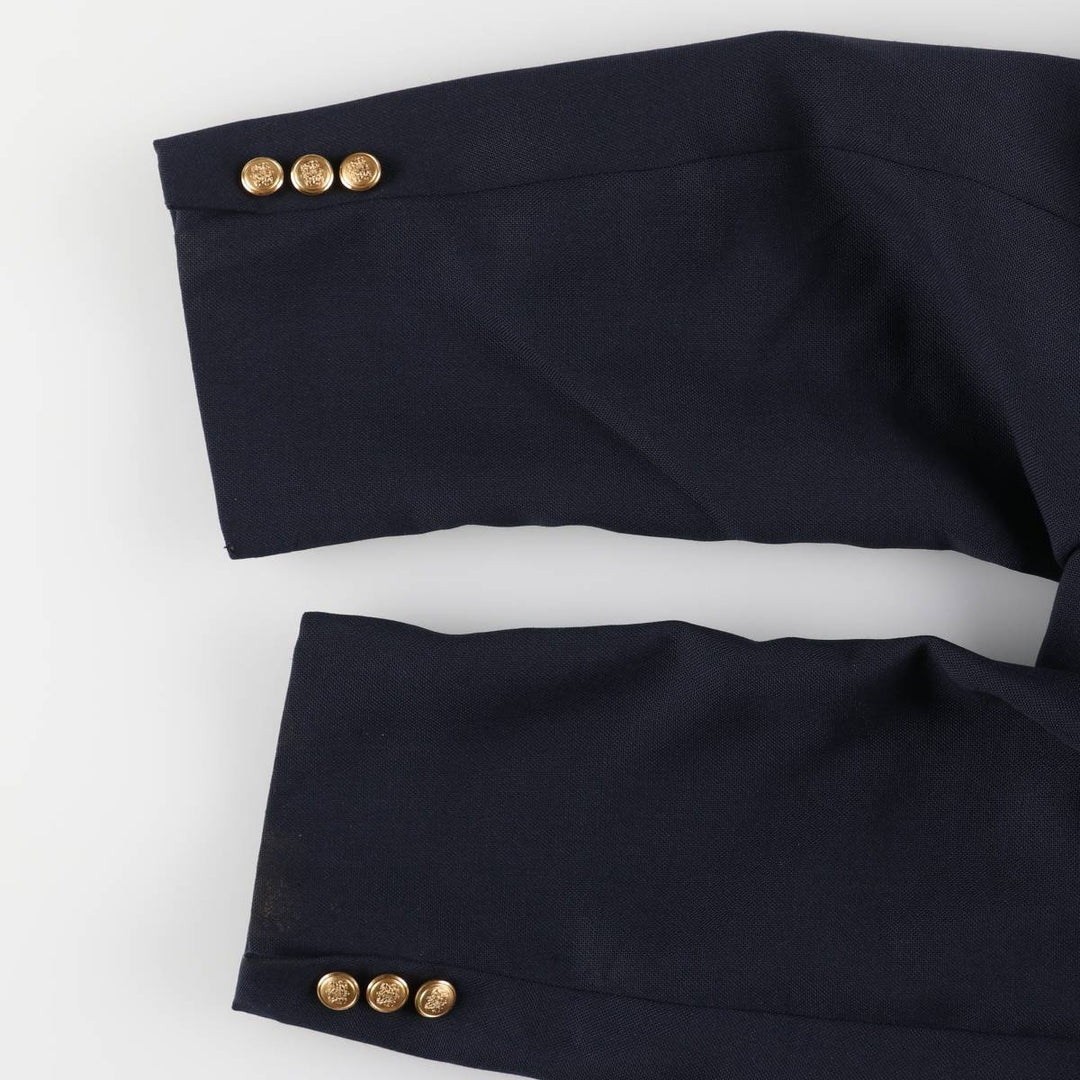 Kingsridge Navy Blazer, Tailored Jacket, Made in USA, Men's Size L unclear navy blue type Vintage Second Hand
