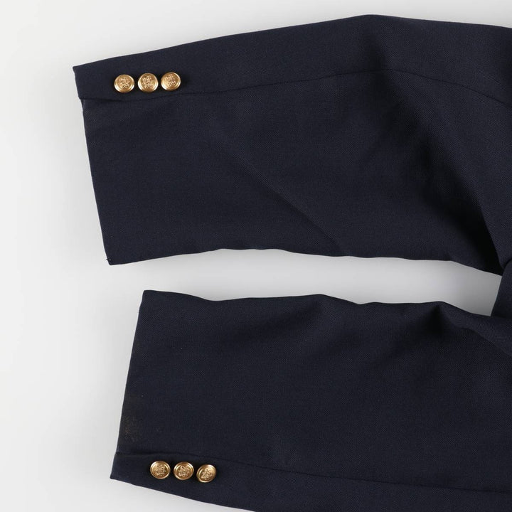 Kingsridge Navy Blazer, Tailored Jacket, Made in USA, Men's Size L unclear navy blue type Vintage Second Hand
