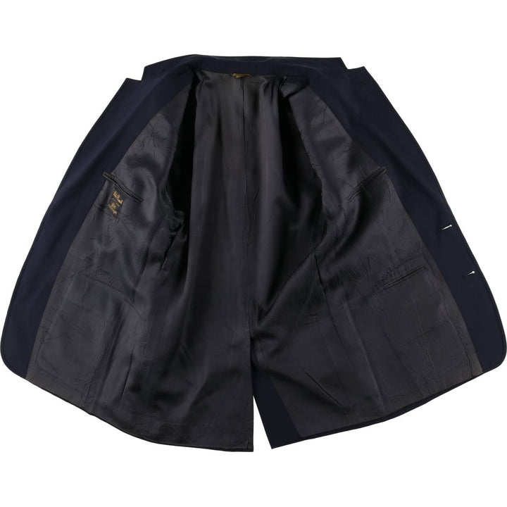 Palm Beach Navy Blazer, Tailored Jacket, Made in USA, Men's Size L unclear navy blue type Vintage Second Hand