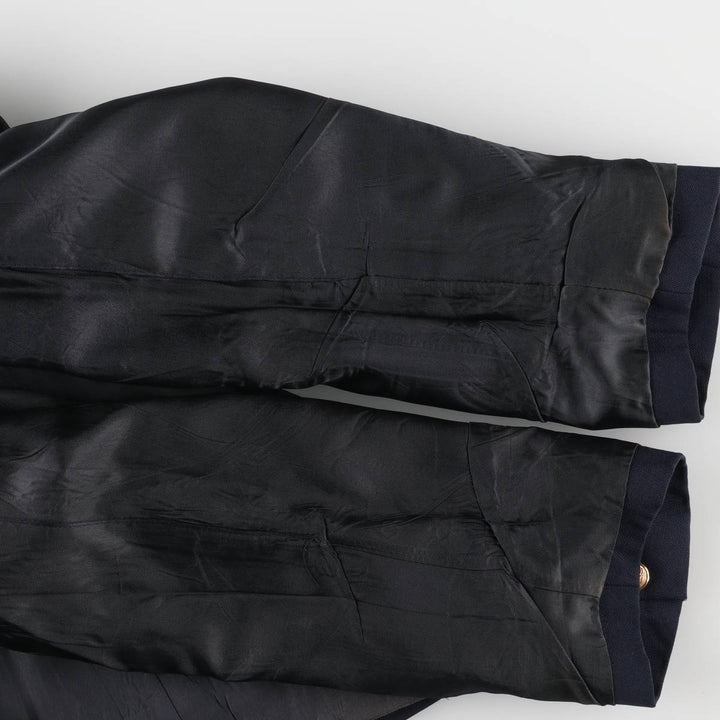 Palm Beach Navy Blazer, Tailored Jacket, Made in USA, Men's Size L unclear navy blue type Vintage Second Hand