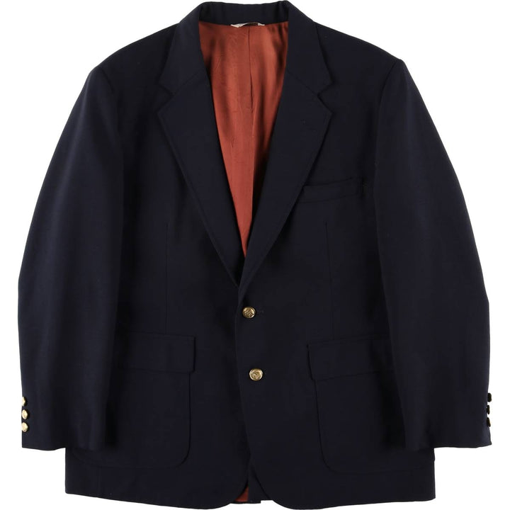 MERVYN'S Cambridge Classics Navy Blazer, Tailored Jacket, Made in USA, Men's Size L unclear navy blue type Vintage Second Hand