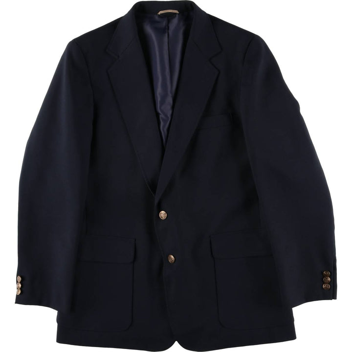 Vintage 1990'S Haggar Navy Blazer, Tailored Jacket, Made in USA, Men's Size Medium unclear navy blue type Vintage Second Hand