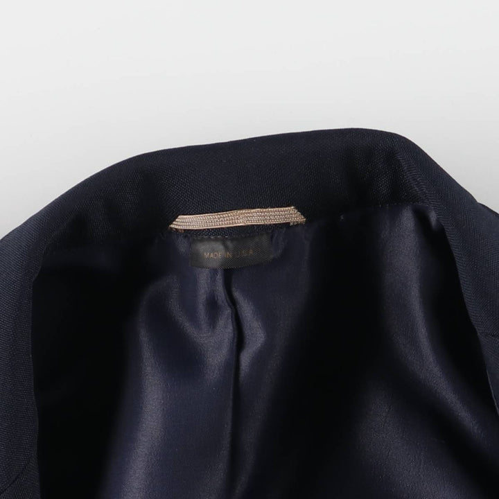 Vintage 1990'S Haggar Navy Blazer, Tailored Jacket, Made in USA, Men's Size Medium unclear navy blue type Vintage Second Hand