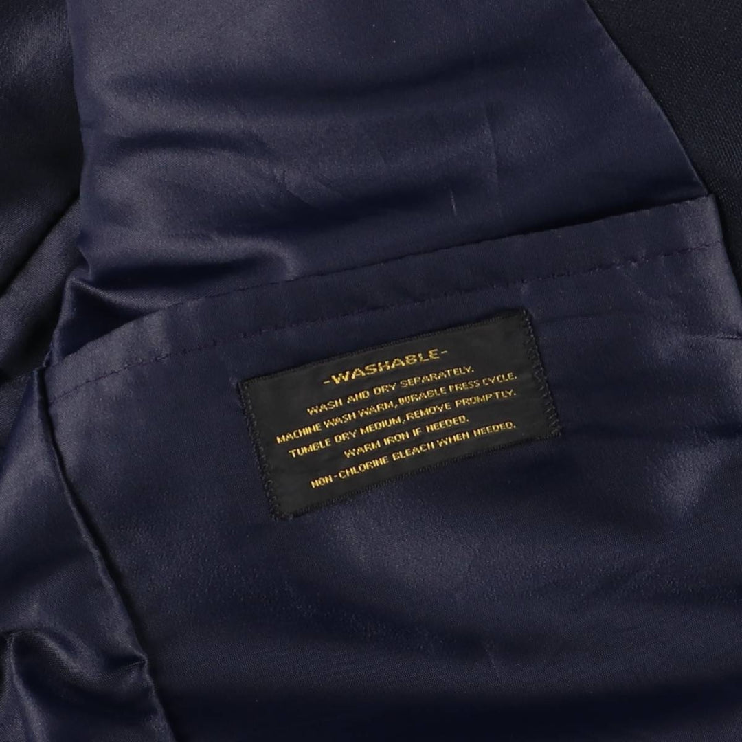 Vintage 1990'S Haggar Navy Blazer, Tailored Jacket, Made in USA, Men's Size Medium unclear navy blue type Vintage Second Hand