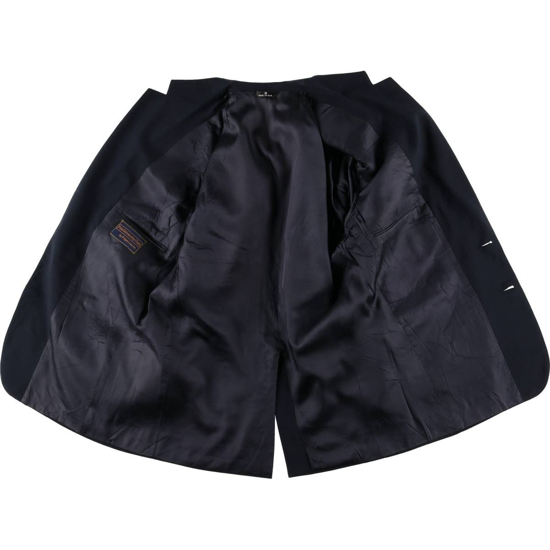 80s-90'S Ralph Lauren POLO UNIVERSITY CLUB Navy Blazer, Tailored Jacket, Made in USA, Men's Size XL unclear navy blue type Vintage Second Hand