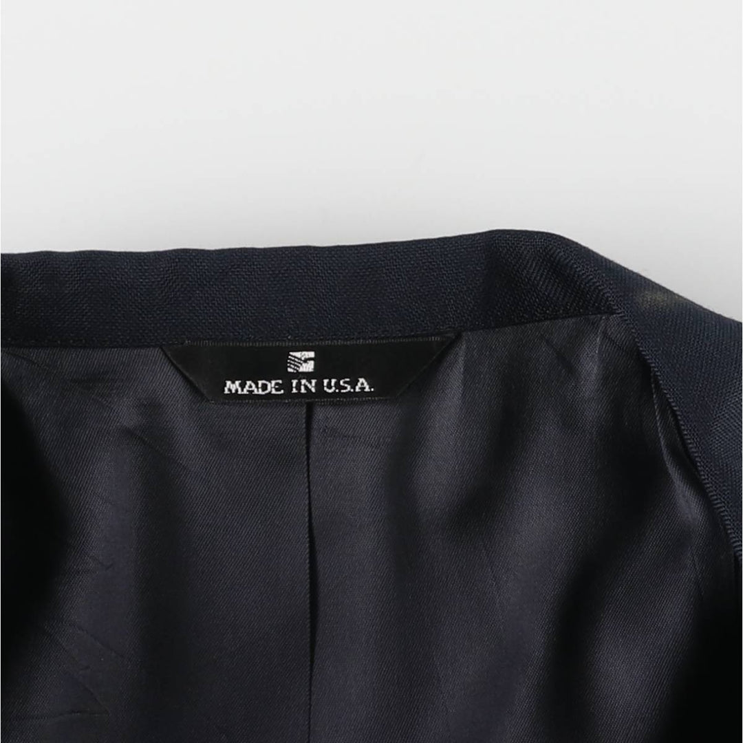 80s-90'S Ralph Lauren POLO UNIVERSITY CLUB Navy Blazer, Tailored Jacket, Made in USA, Men's Size XL unclear navy blue type Vintage Second Hand