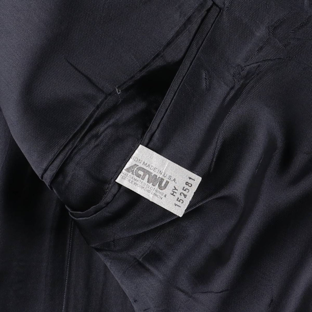 80s-90'S Ralph Lauren POLO UNIVERSITY CLUB Navy Blazer, Tailored Jacket, Made in USA, Men's Size XL unclear navy blue type Vintage Second Hand