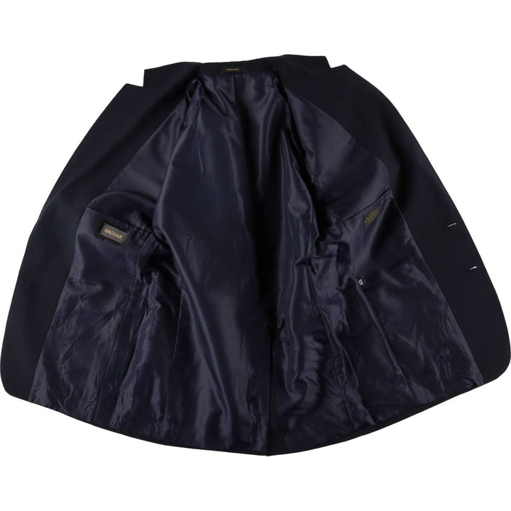 Vintage 1990'S Haggar Navy Blazer, Tailored Jacket, Made in USA, Men's Size Medium unclear navy blue type Vintage Second Hand