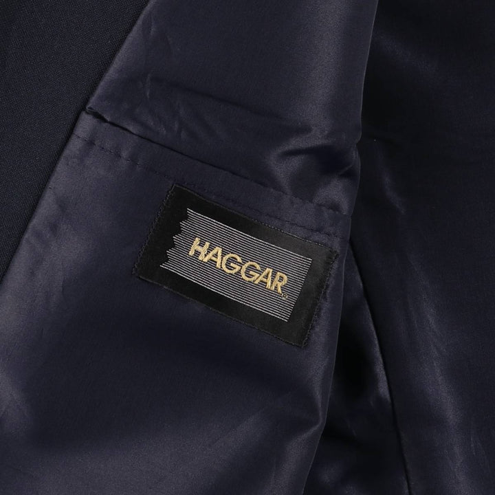 Vintage 1990'S Haggar Navy Blazer, Tailored Jacket, Made in USA, Men's Size Medium unclear navy blue type Vintage Second Hand