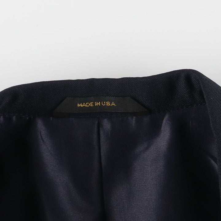Vintage 1990'S Haggar Navy Blazer, Tailored Jacket, Made in USA, Men's Size Medium unclear navy blue type Vintage Second Hand