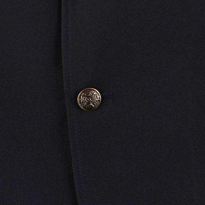 Vintage 1990'S Haggar Navy Blazer, Tailored Jacket, Made in USA, Men's Size Medium unclear navy blue type Vintage Second Hand