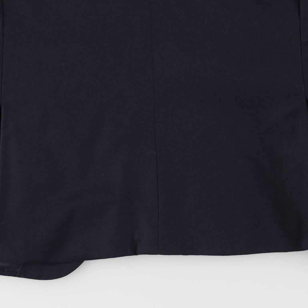 Ralph Lauren POLO by Ralph Lauren Navy Blazer, Tailored Jacket, Made in Italy, Men's Size L wool navy blue type Vintage Second Hand