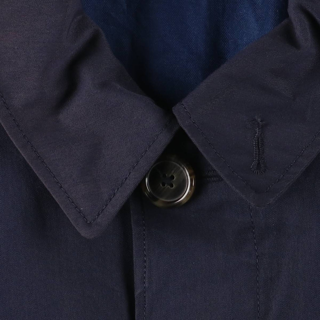 Ralph Lauren POLO RALPH LAUREN Balmacaan Coat, Men's XL cotton navy blue type Vintage Second Hand
