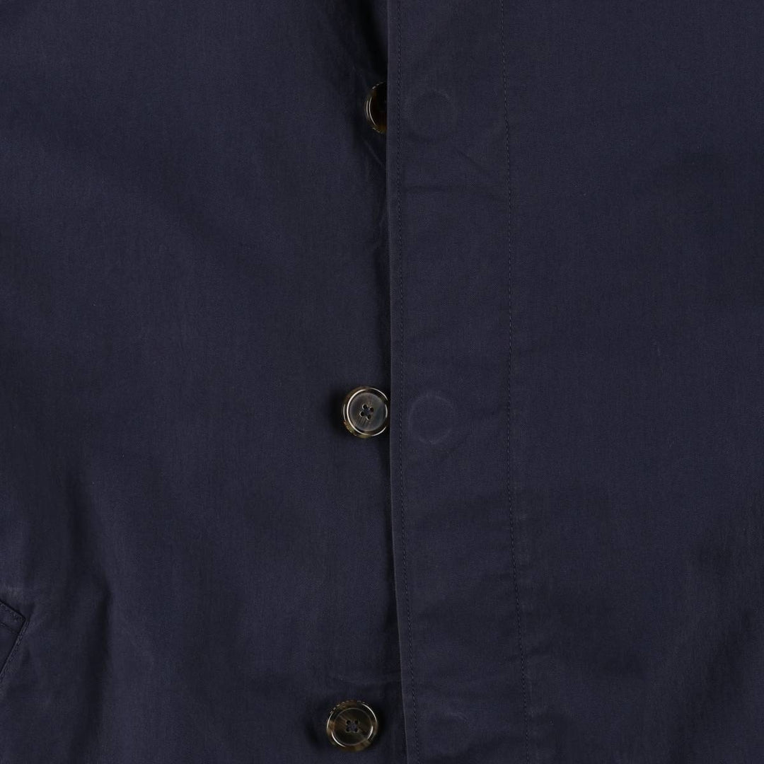 Ralph Lauren POLO RALPH LAUREN Balmacaan Coat, Men's XL cotton navy blue type Vintage Second Hand
