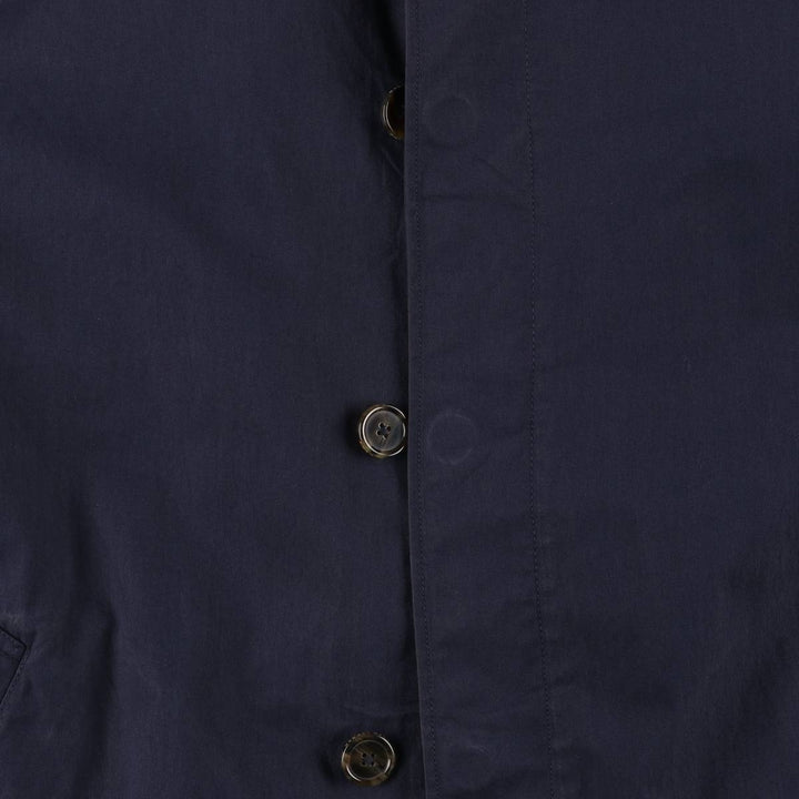 Ralph Lauren POLO RALPH LAUREN Balmacaan Coat, Men's XL cotton navy blue type Vintage Second Hand