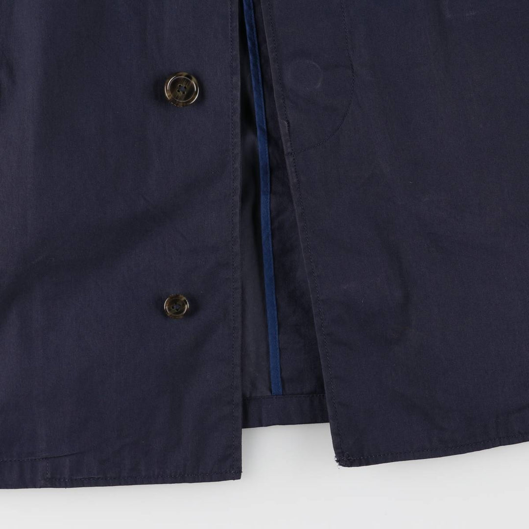 Ralph Lauren POLO RALPH LAUREN Balmacaan Coat, Men's XL cotton navy blue type Vintage Second Hand