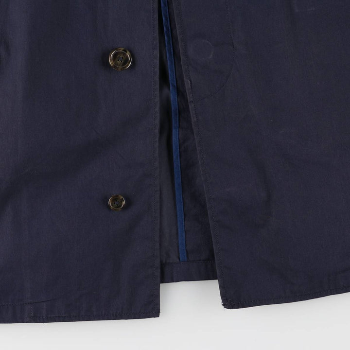 Ralph Lauren POLO RALPH LAUREN Balmacaan Coat, Men's XL cotton navy blue type Vintage Second Hand