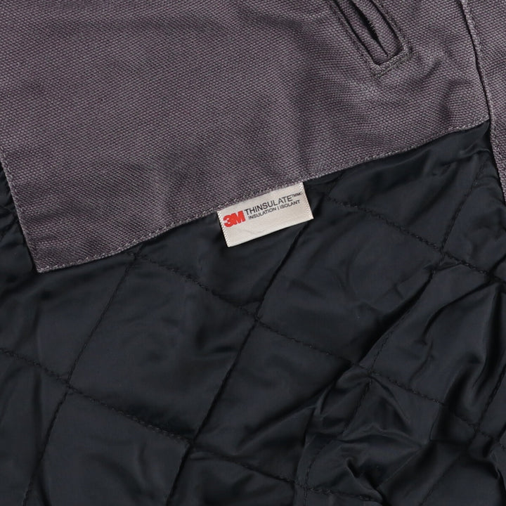 Carhartt Active Jacket, Loose Fit Duck Full Zip Hoodie, Men's XL cotton gray type Vintage Second Hand