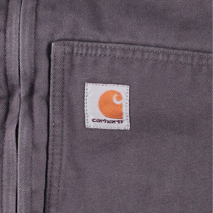 Carhartt Active Jacket, Loose Fit Duck Full Zip Hoodie, Men's XL cotton gray type Vintage Second Hand
