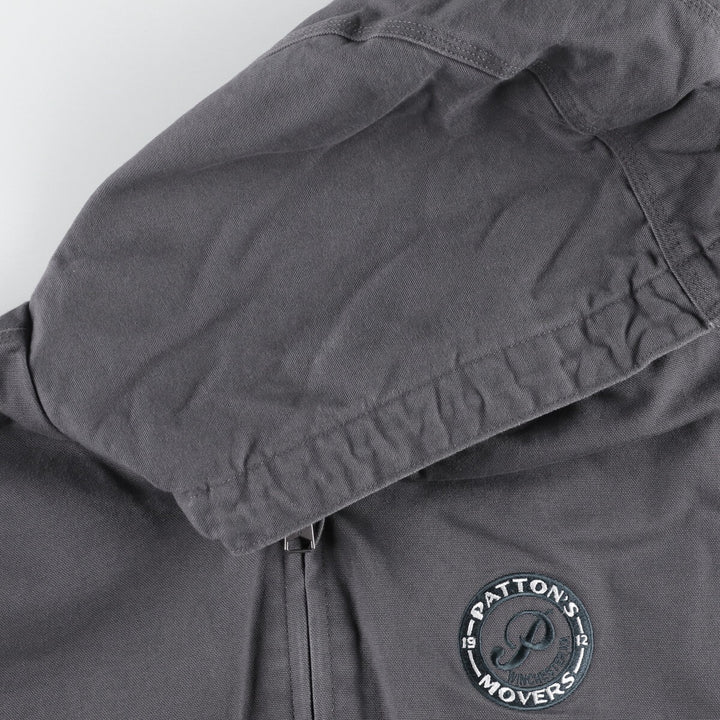 Carhartt Active Jacket, Loose Fit Duck Full Zip Hoodie, Men's XL cotton gray type Vintage Second Hand