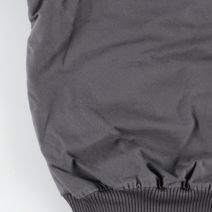 Carhartt Active Jacket, Loose Fit Duck Full Zip Hoodie, Men's XL cotton gray type Vintage Second Hand